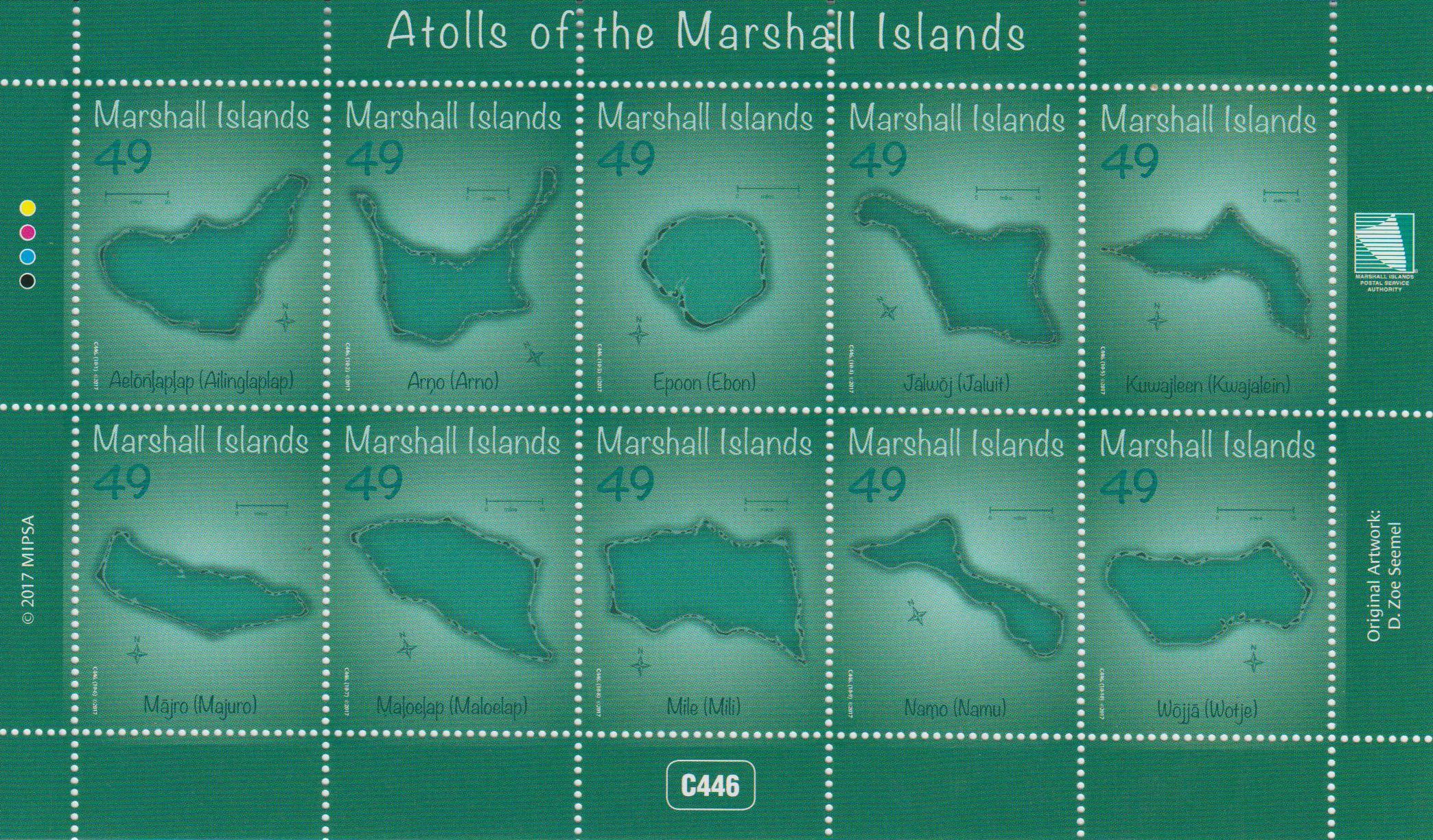 Zdr. Atolle der Marshall Inseln