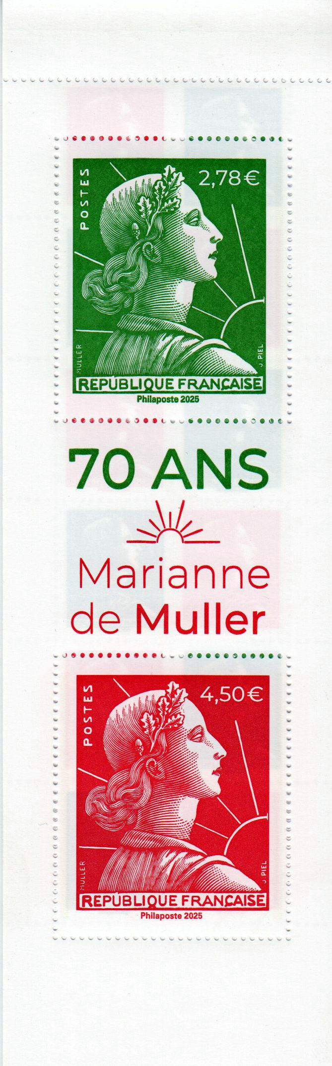 MH: 70 Jahre Marianne de Muller 2025, Dauerserie