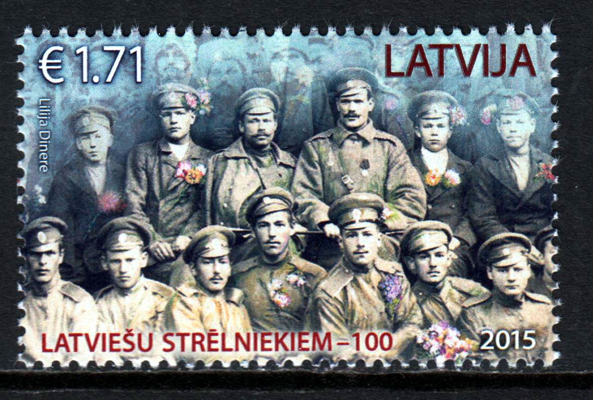 Lettische Soldaten, Schützen 2015 (P26)
