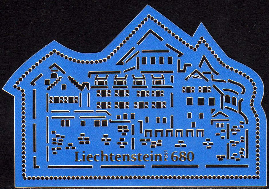 Block: Schloss Vaduz 2026, Scherenschnitt
