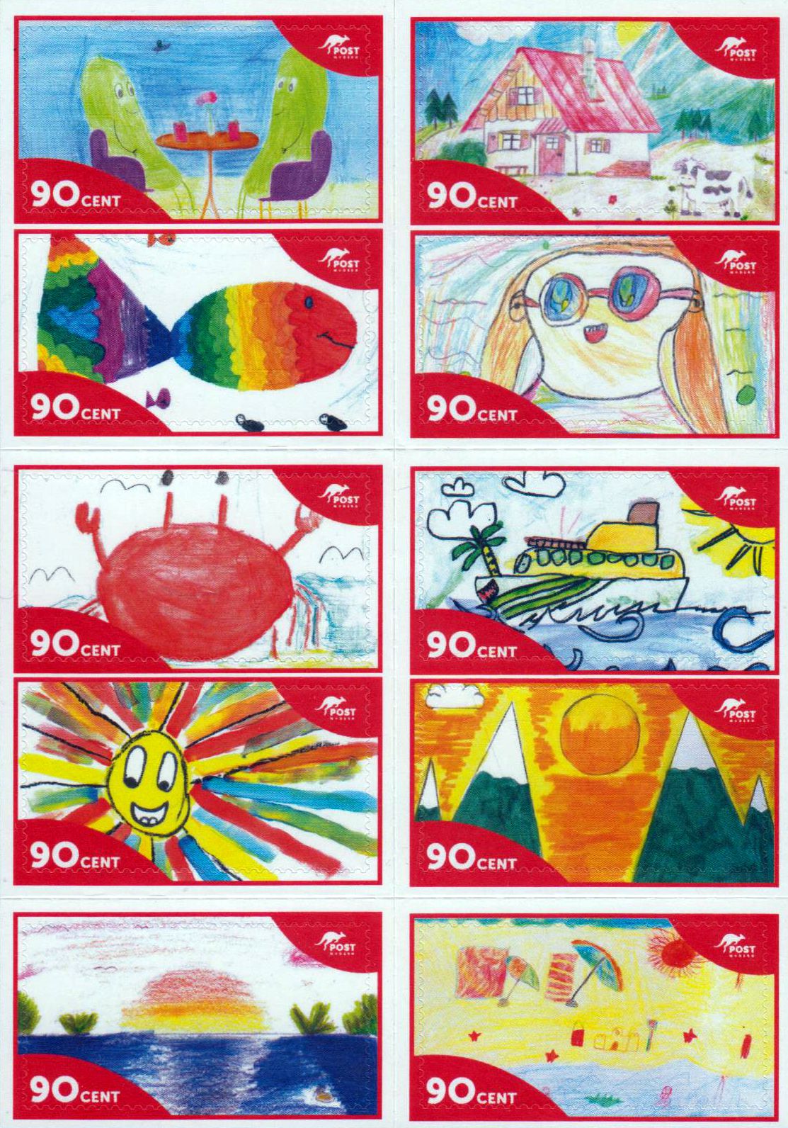 MH: Dein Sommer auf Papier 2025, Kinderzeichnungen