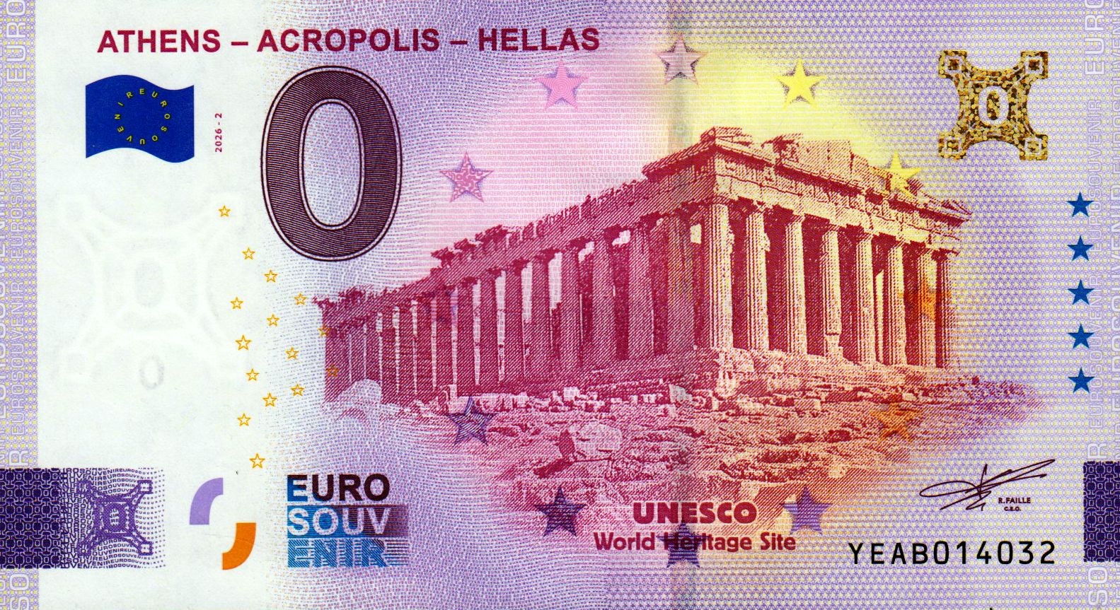 Athens - Acropolis - Hellas 2026-2 Gold