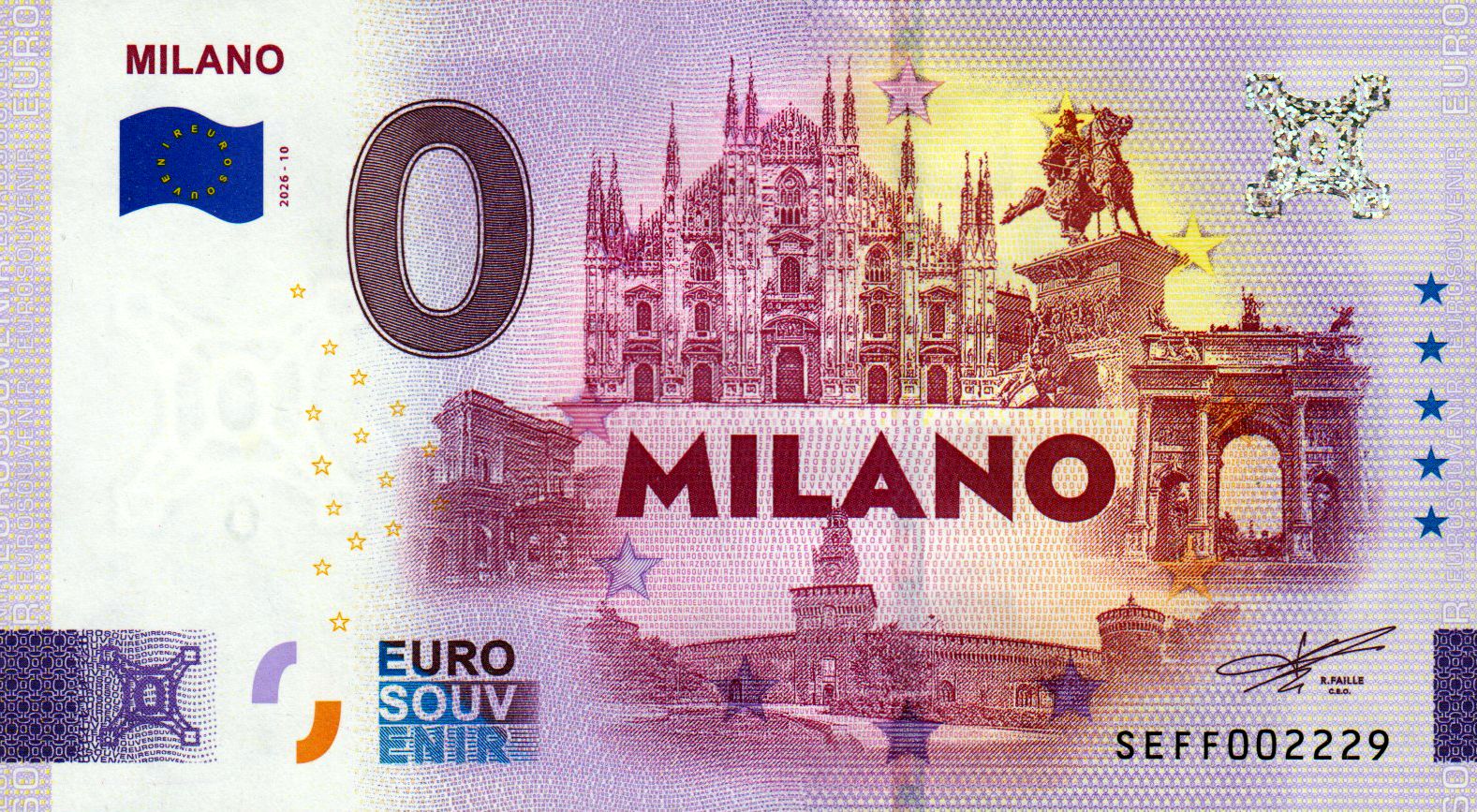 MILANO 2026-10 Silber