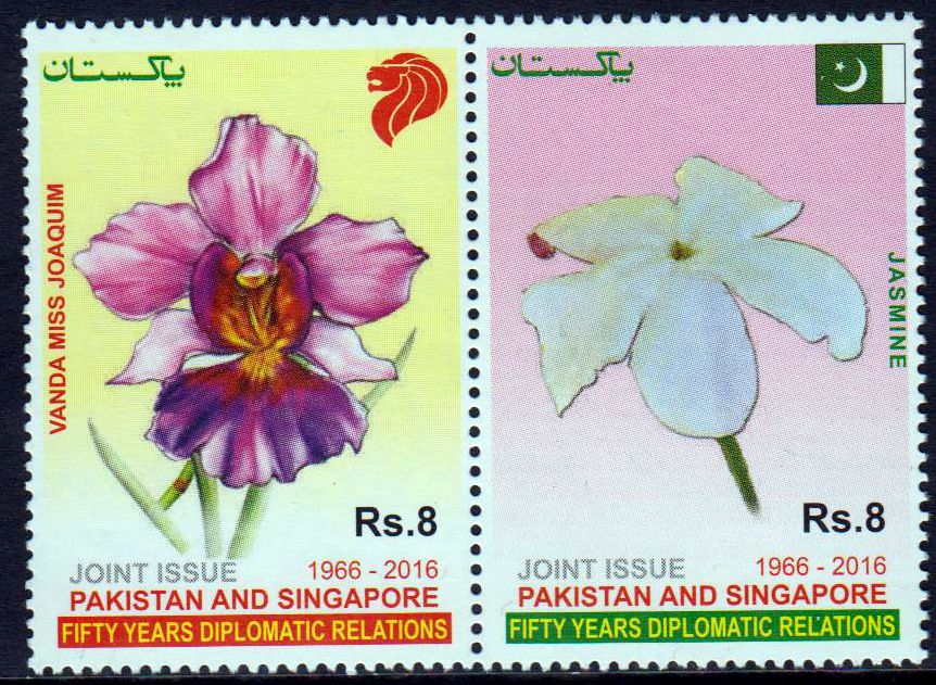 Dipl. Beziehungen zu Singapur 2016, Blumen