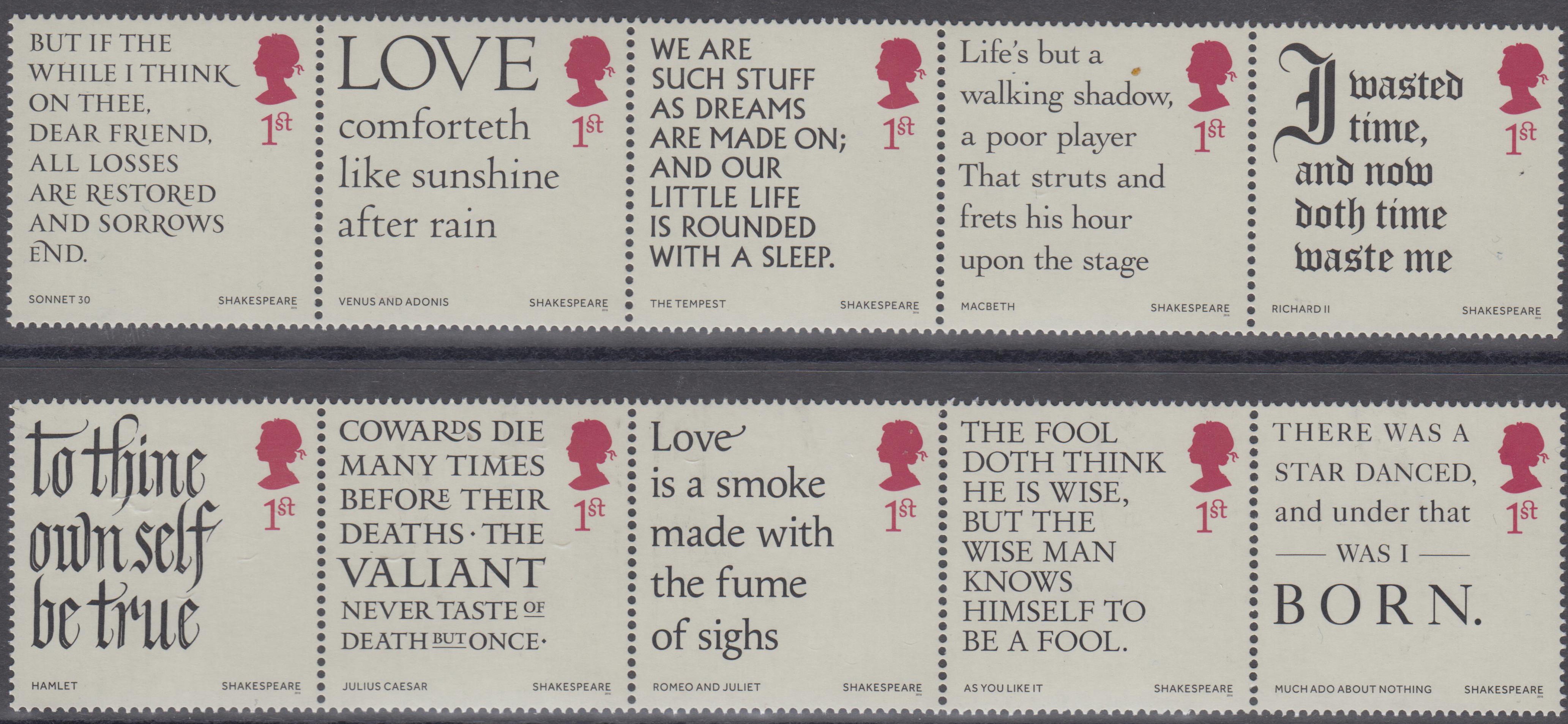 Zdr. Shakespeare, Zitate (16P22)