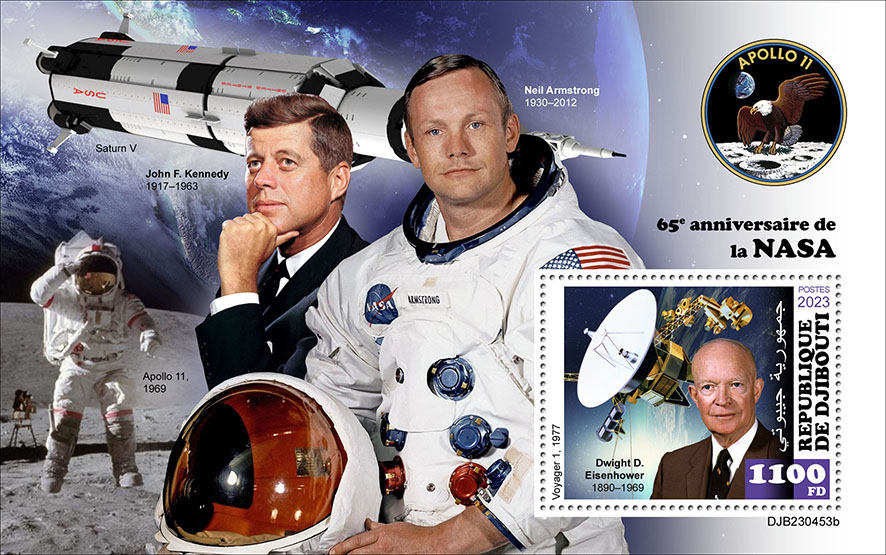 Block: 65 Jahre NASA 2023