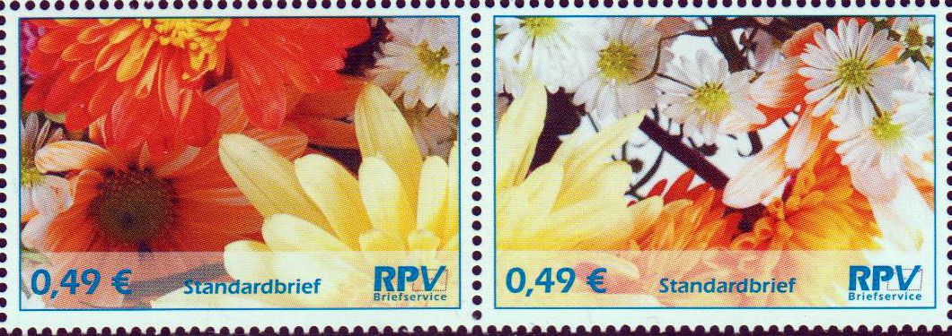 Gratismarken Blumen 2010