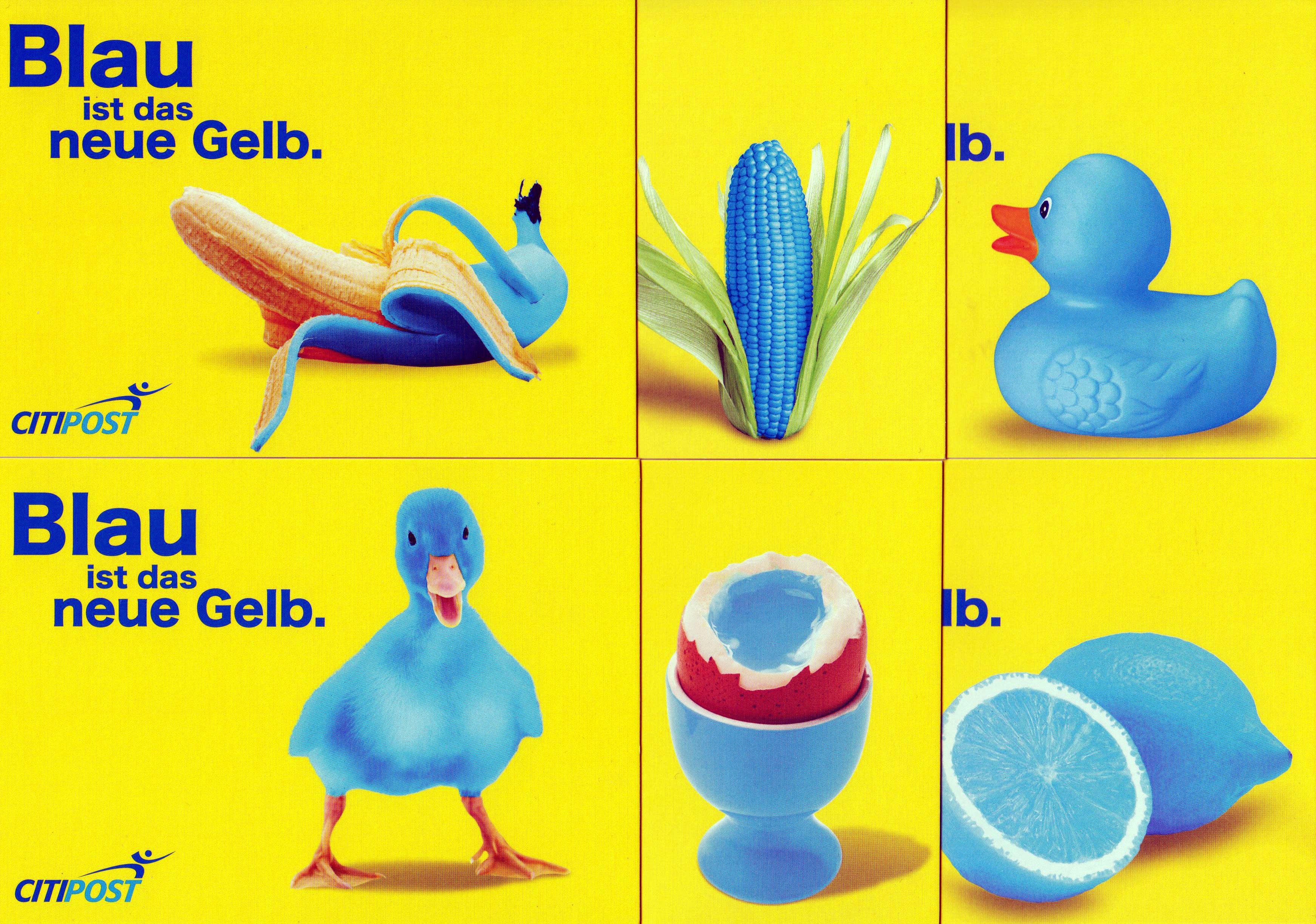 Blau ist das neue Gelb, Ersttag 14.8.17