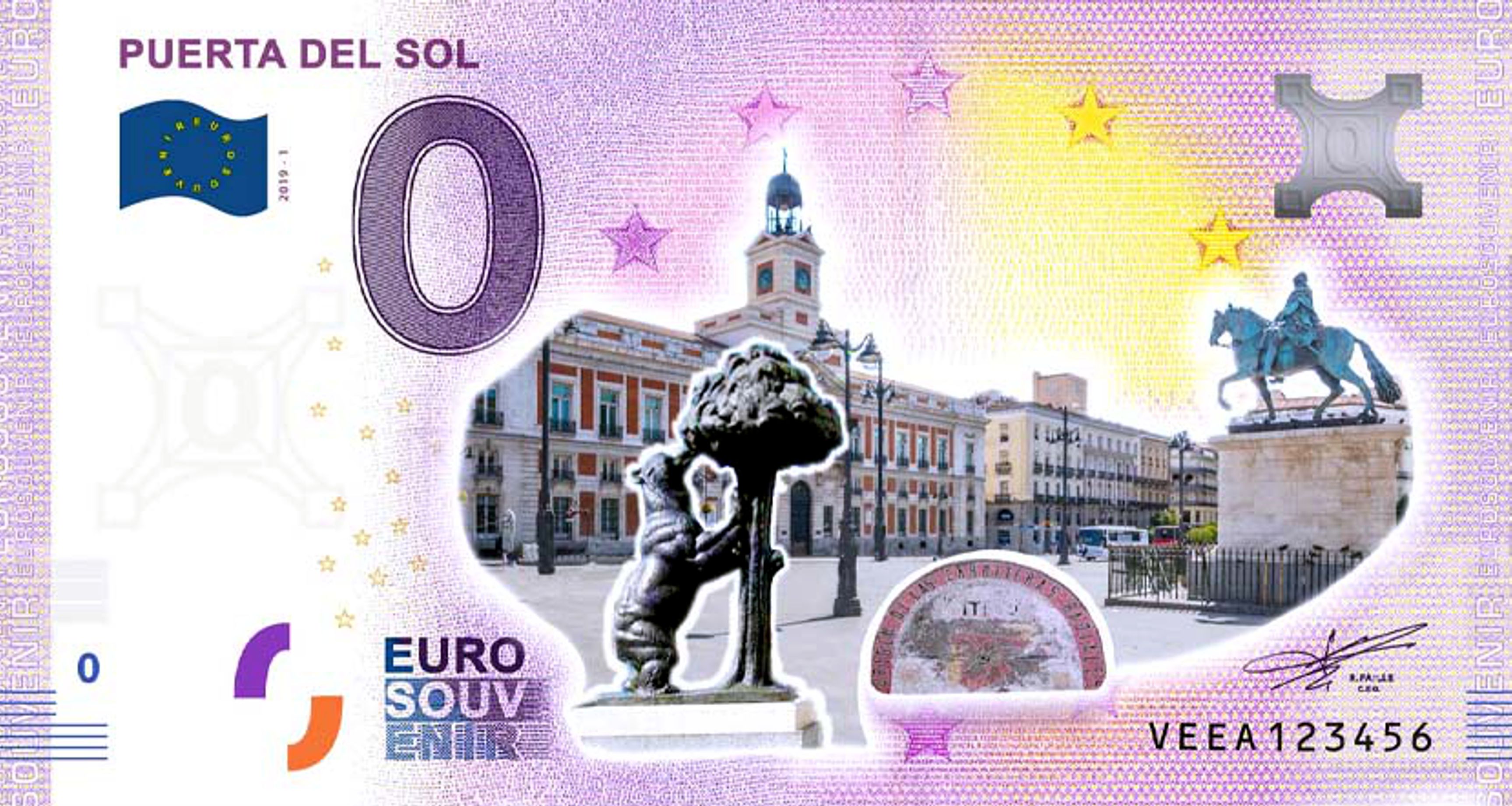 Puerta del Sol 2020-1, Coloriert