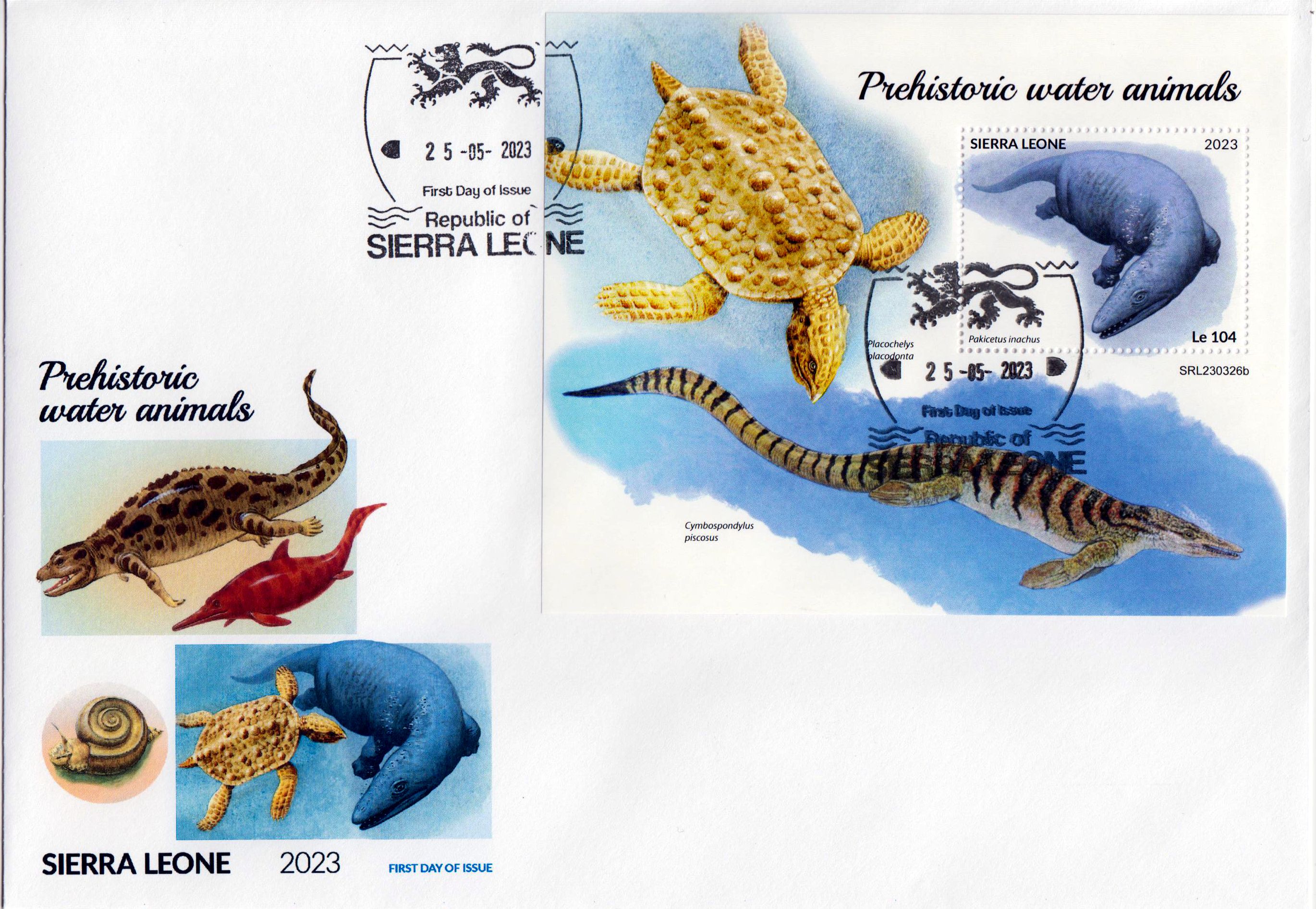 Block: Prähistorische Wasserlebewesen 2023, Schildkröte