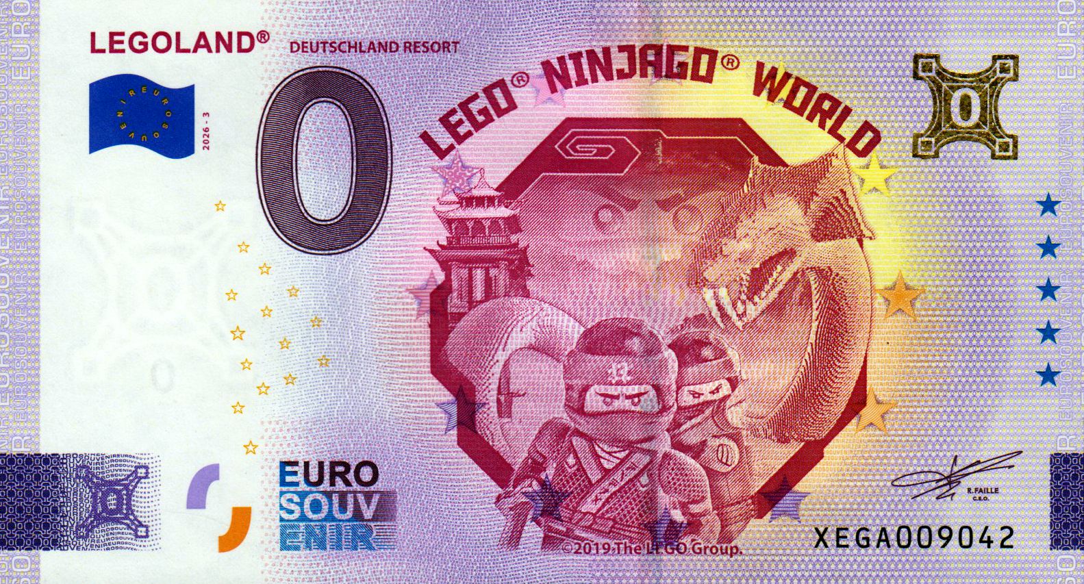Legoland Deutschland Resort - Lego Ninjago World 2026-3 Gold
