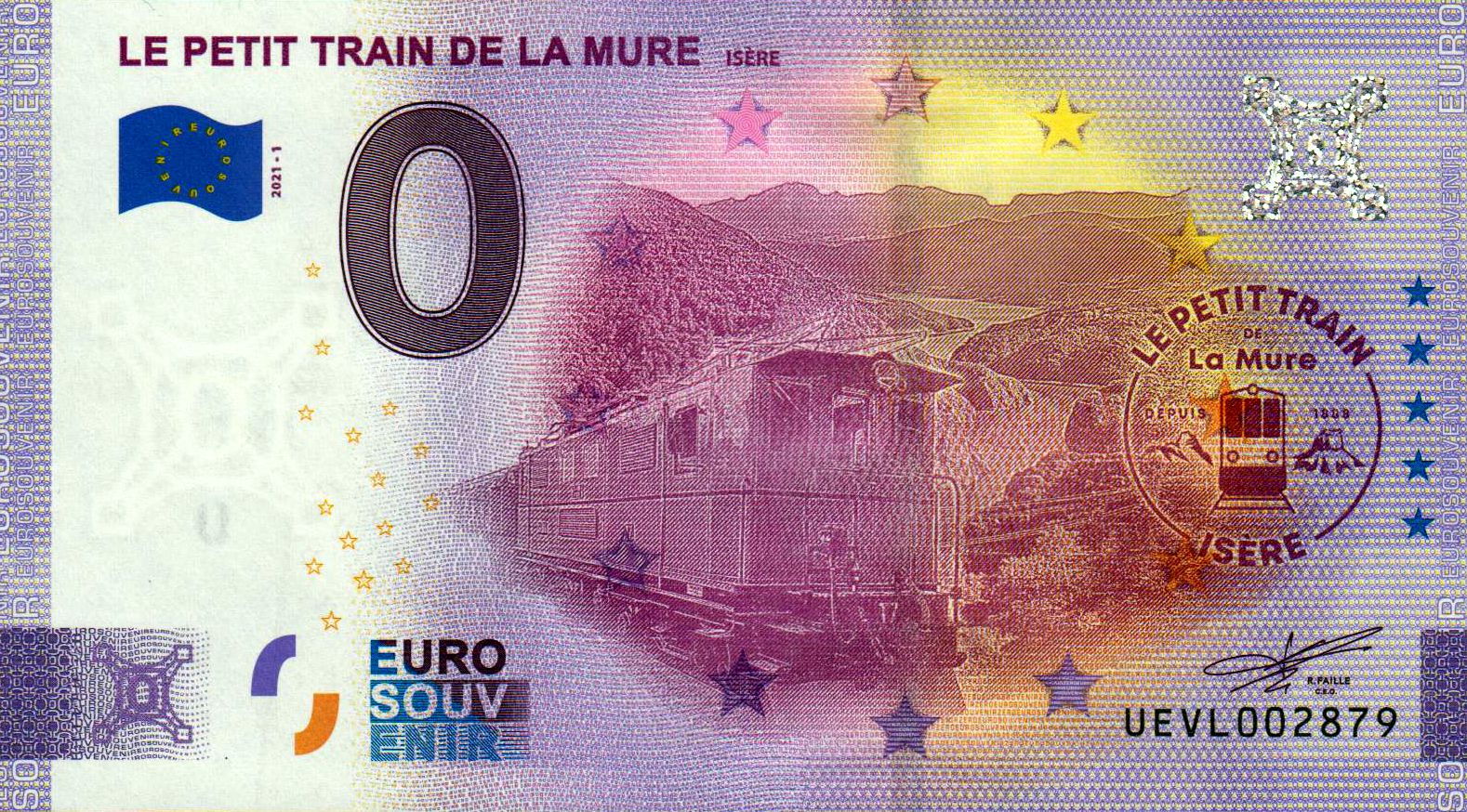 Le Petit Train de la Mure 2021-1 Anniversary