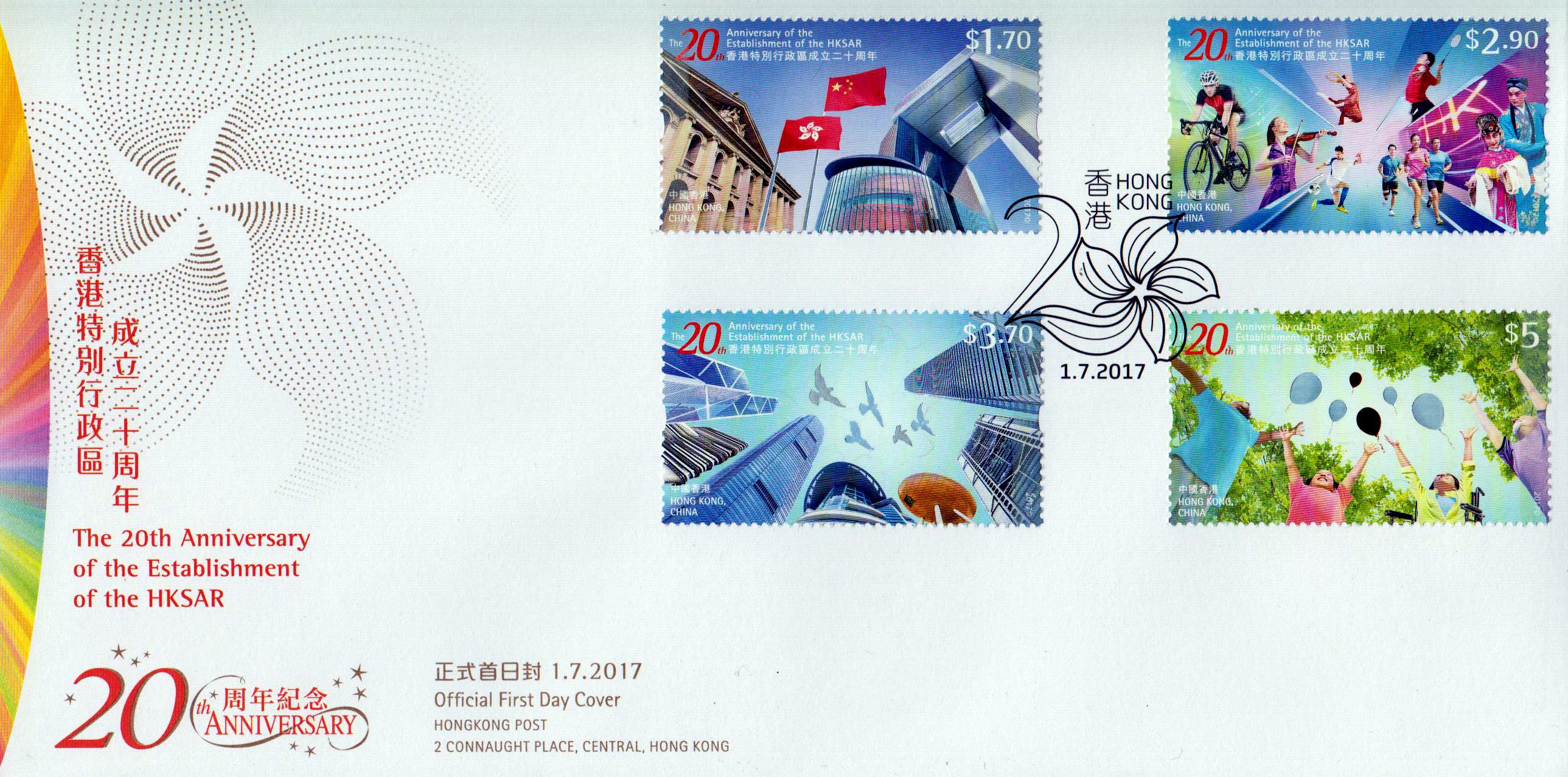 Gründung der HKSAR, Hologramm, Kinder