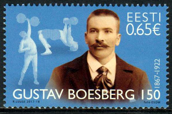 Gustav Boesberg, Gewichtheber
