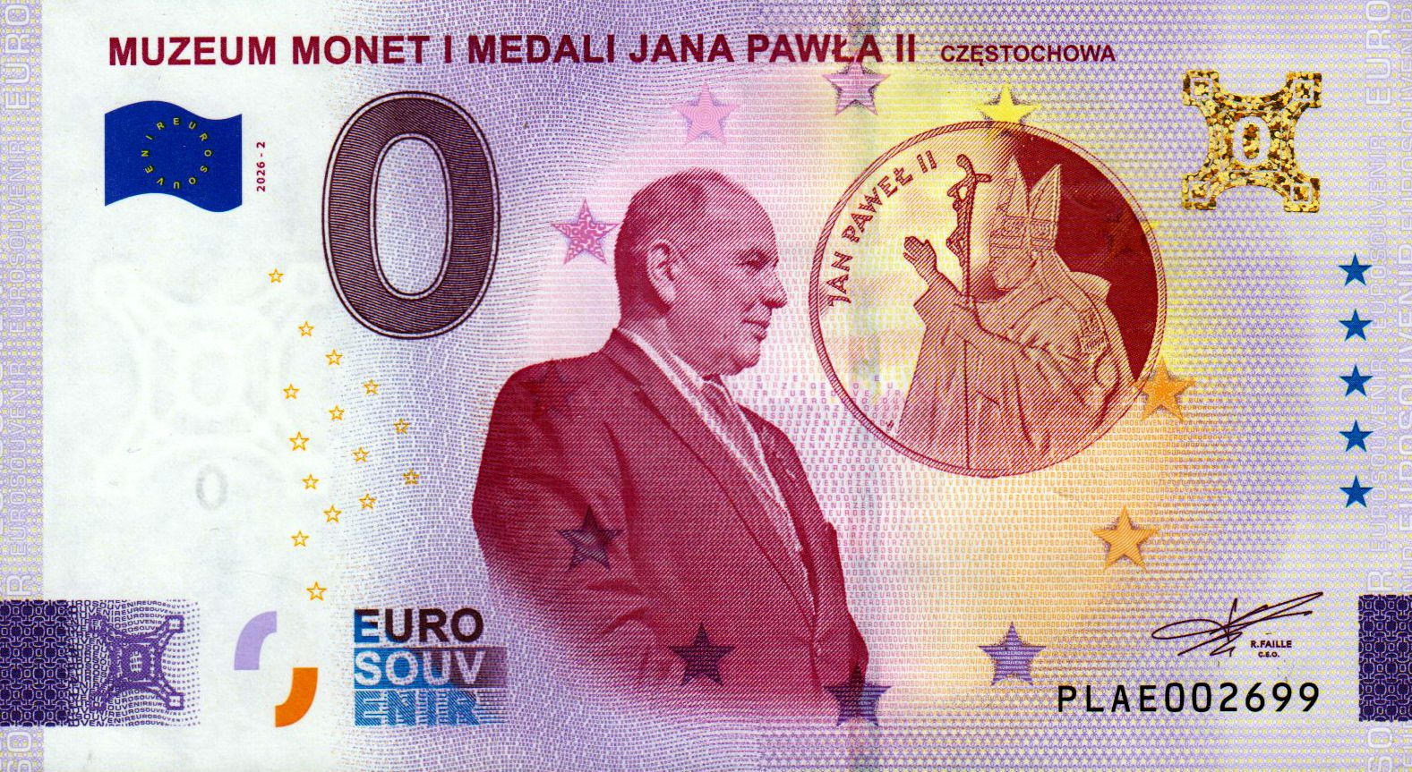 Muzeum Monet i Medali Jana Pawla II 2026-2 Gold