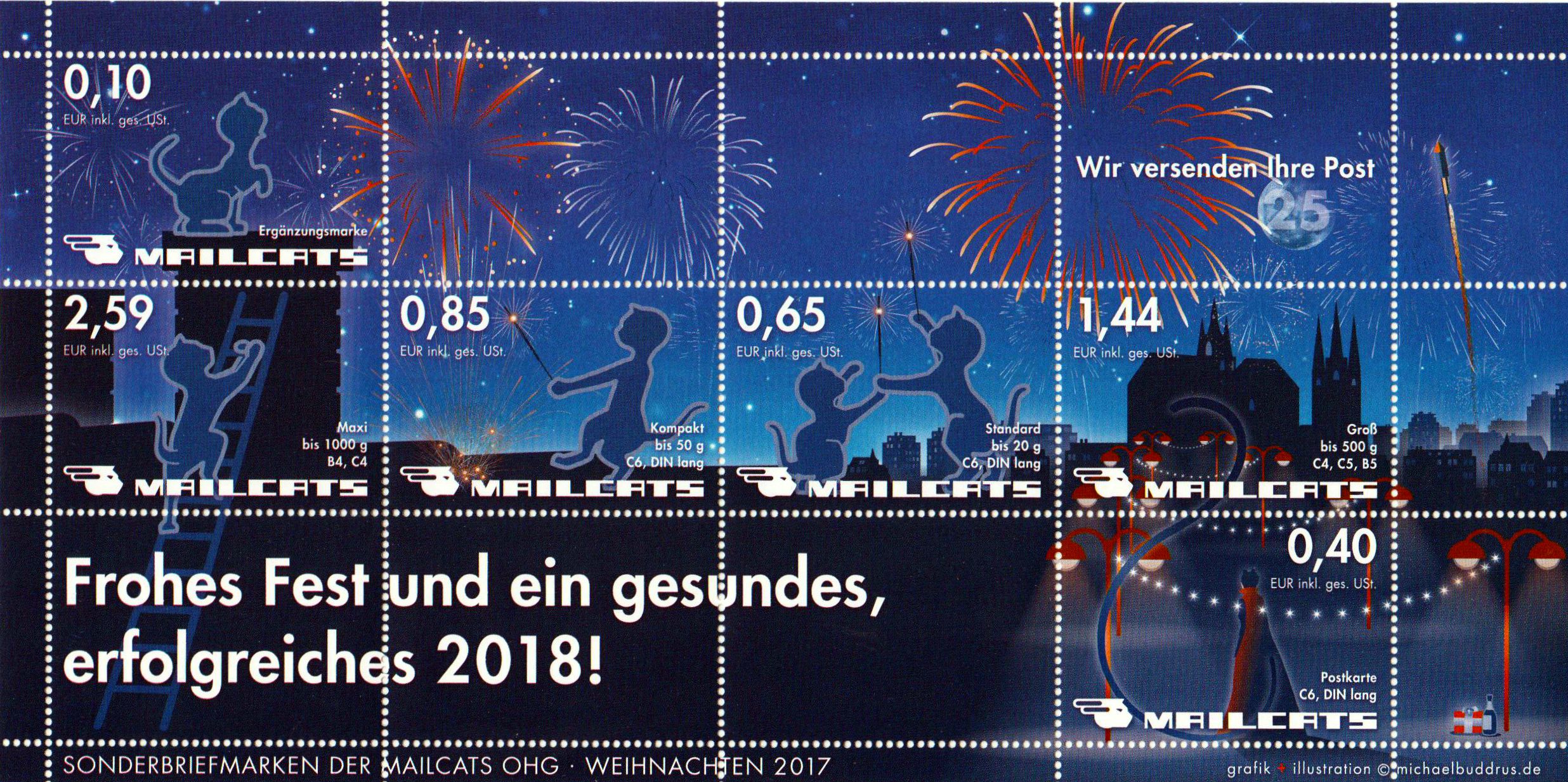 Block: Weihnachten 2017, Ersttag 15.12.17