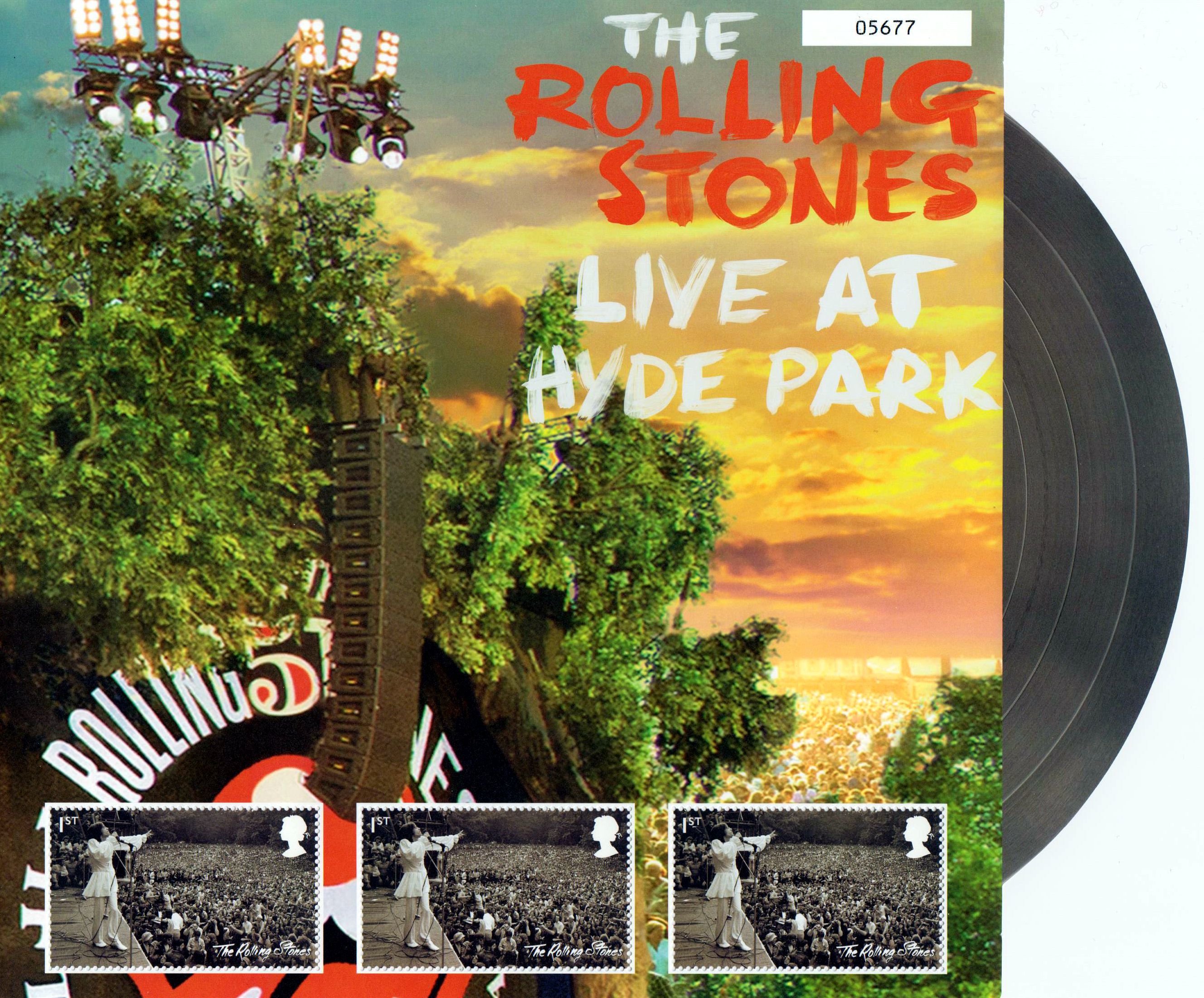 Block: The Rolling Stones 2022, Hyde Park Fan Sheet