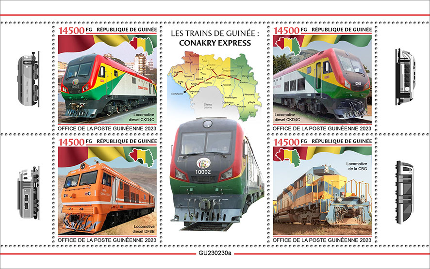 Züge Guineas 2023, Conakry Express