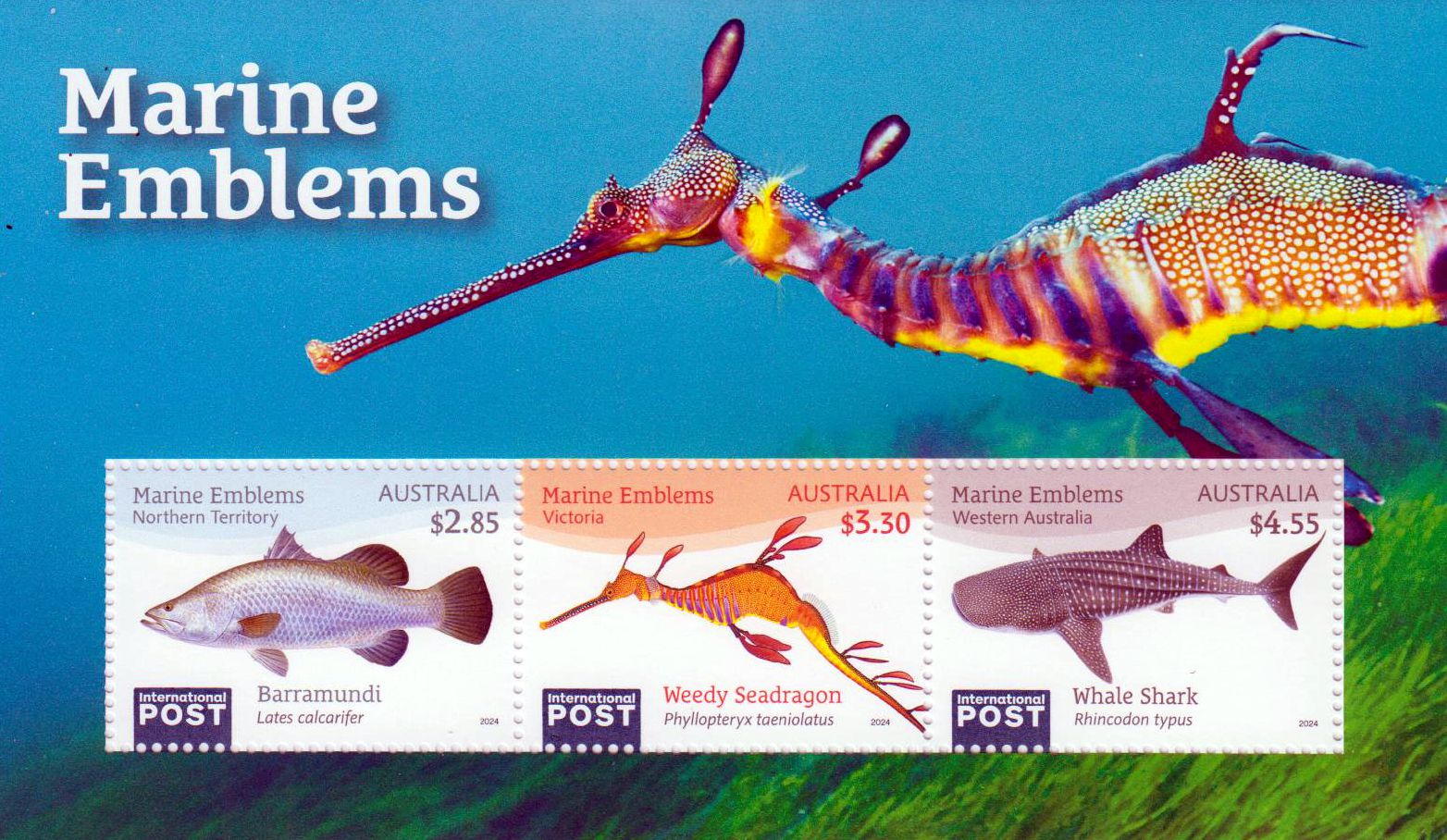 Block: Marine Embleme 2024, Fische