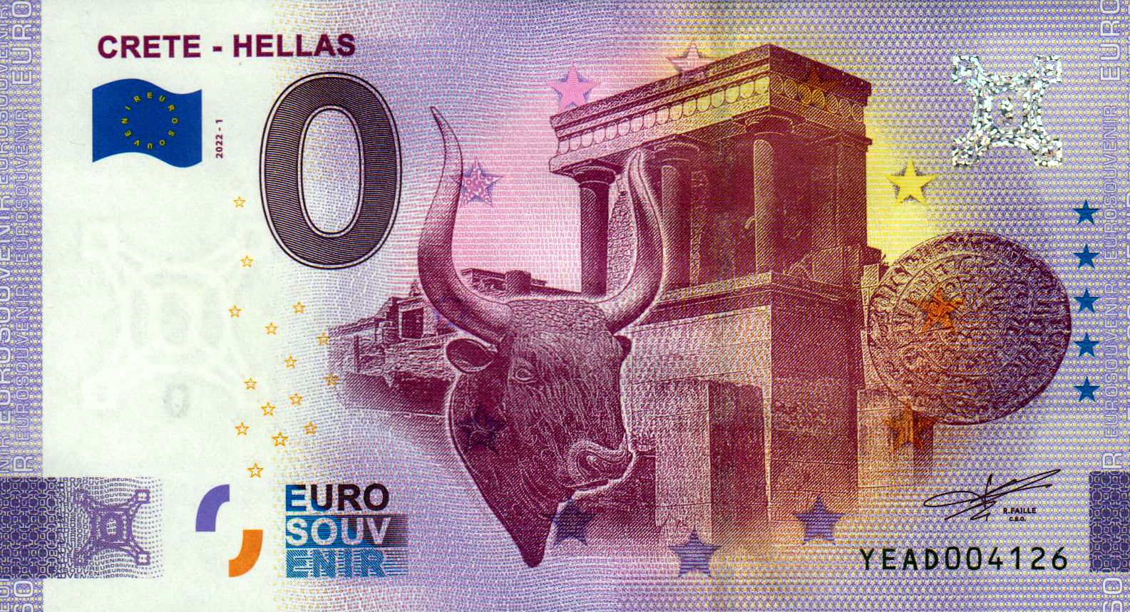 Crete - Hellas 2022-1, Stier Anniversary