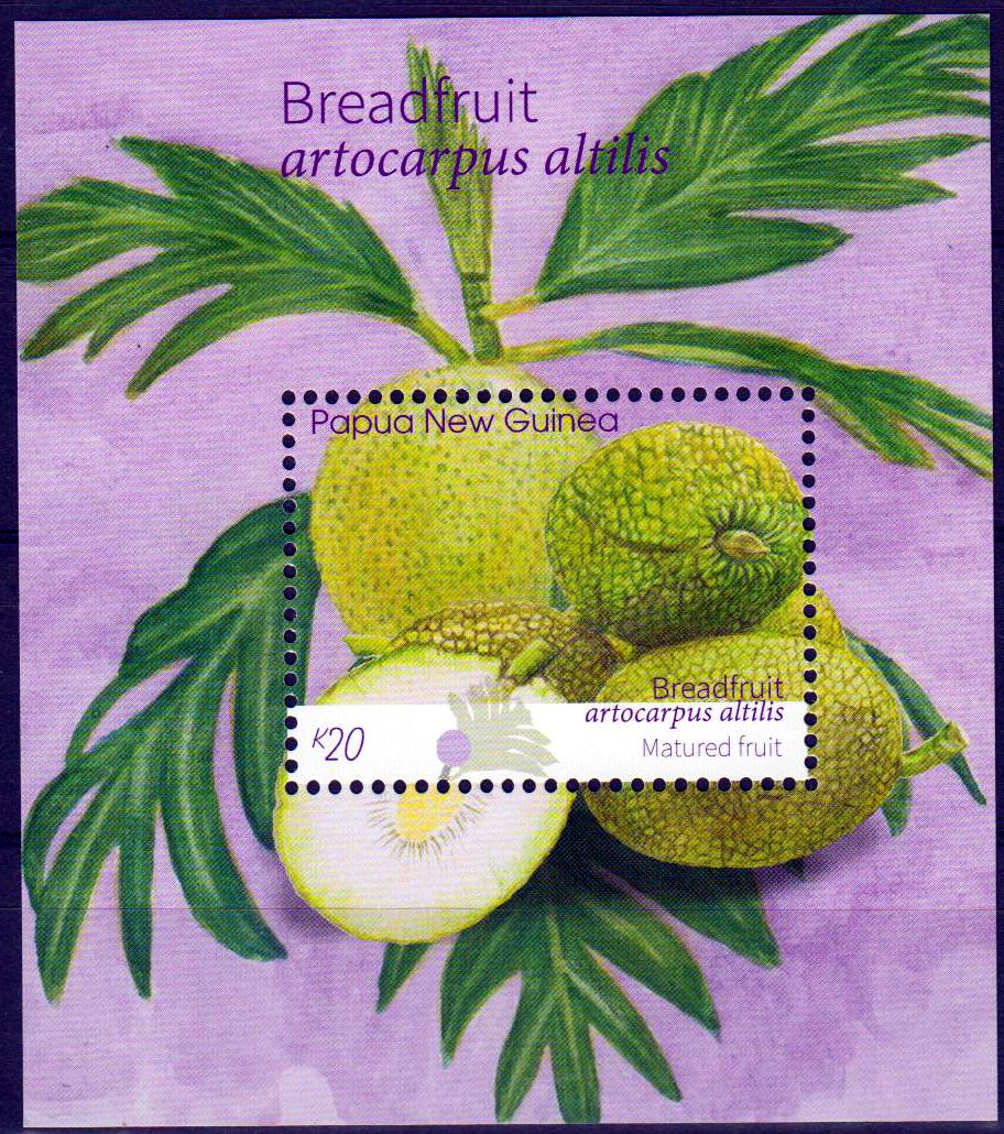 Block: Brotfrucht 2020, 1 Marke