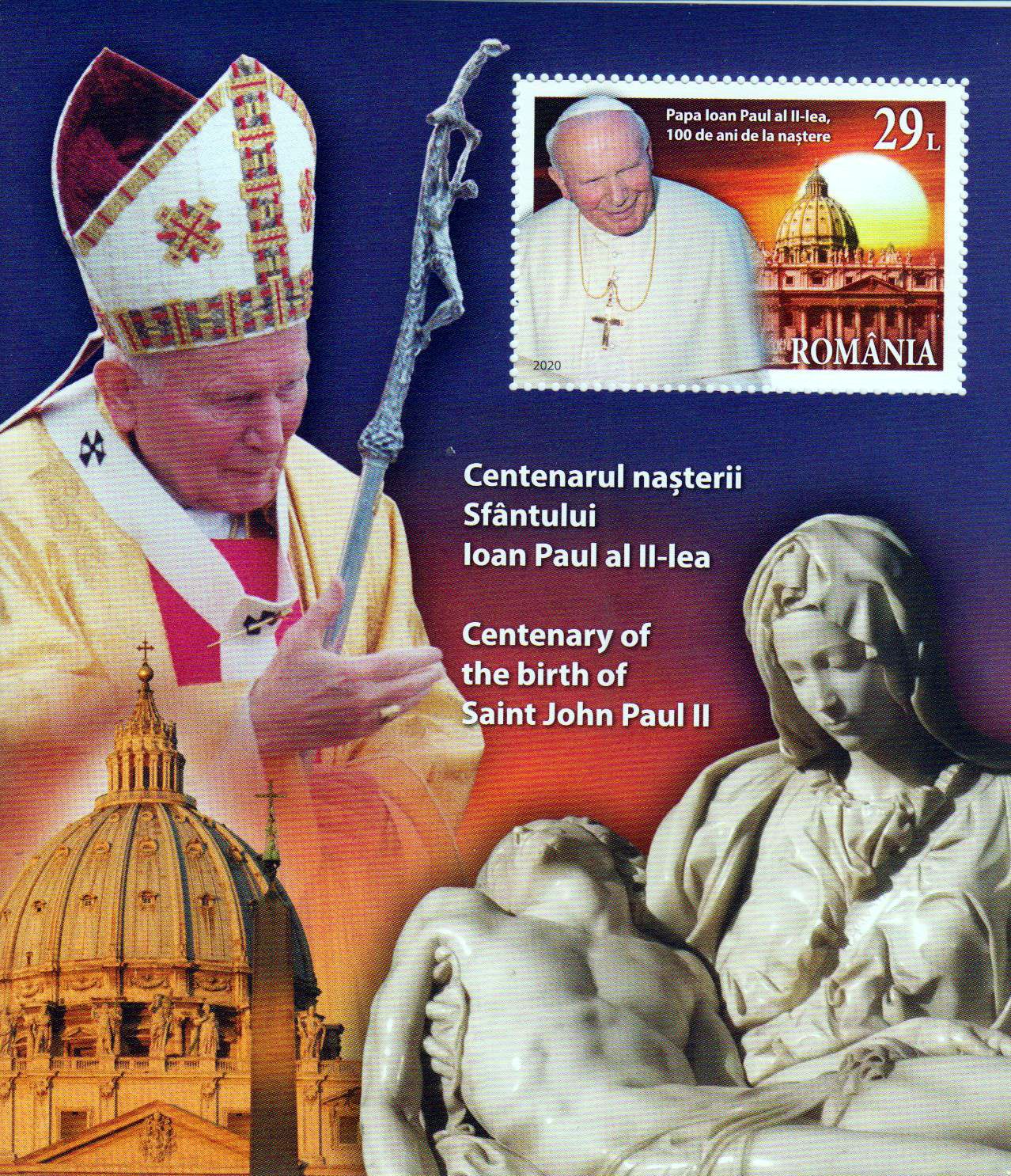 Block: 100. Geburtstag Johannes Paul II