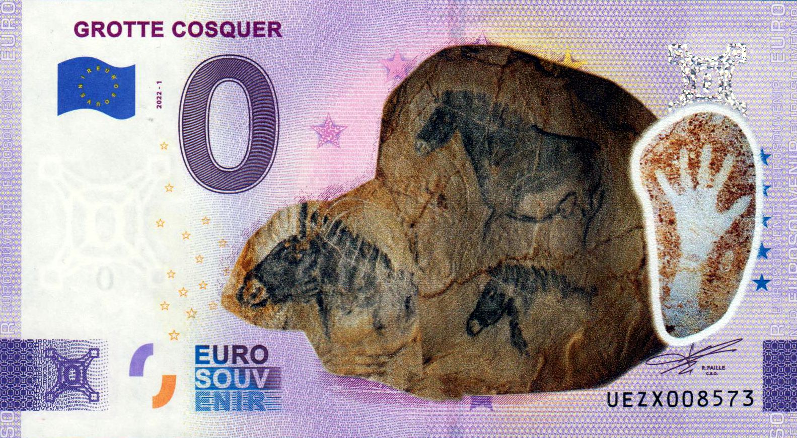 Grotte Cosquer 2022-1, Coloriert