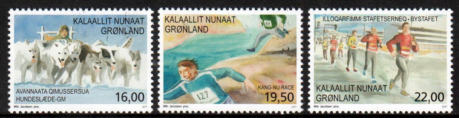 Sport in Grönland II, Hundeschlitten