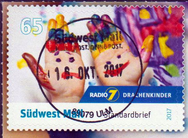 Drachenkinder 2017, gestempelt