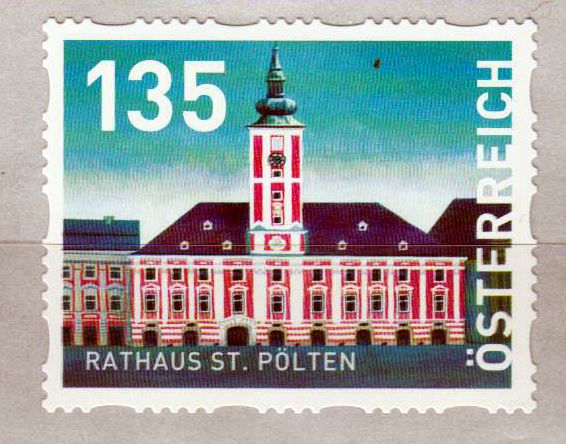 Rathaus St. Pölten, sk, von Rolle