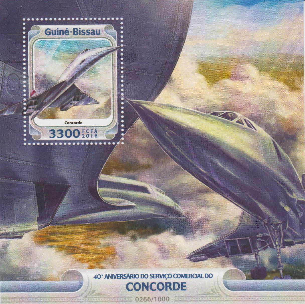 Block: Concorde, Flugzeug