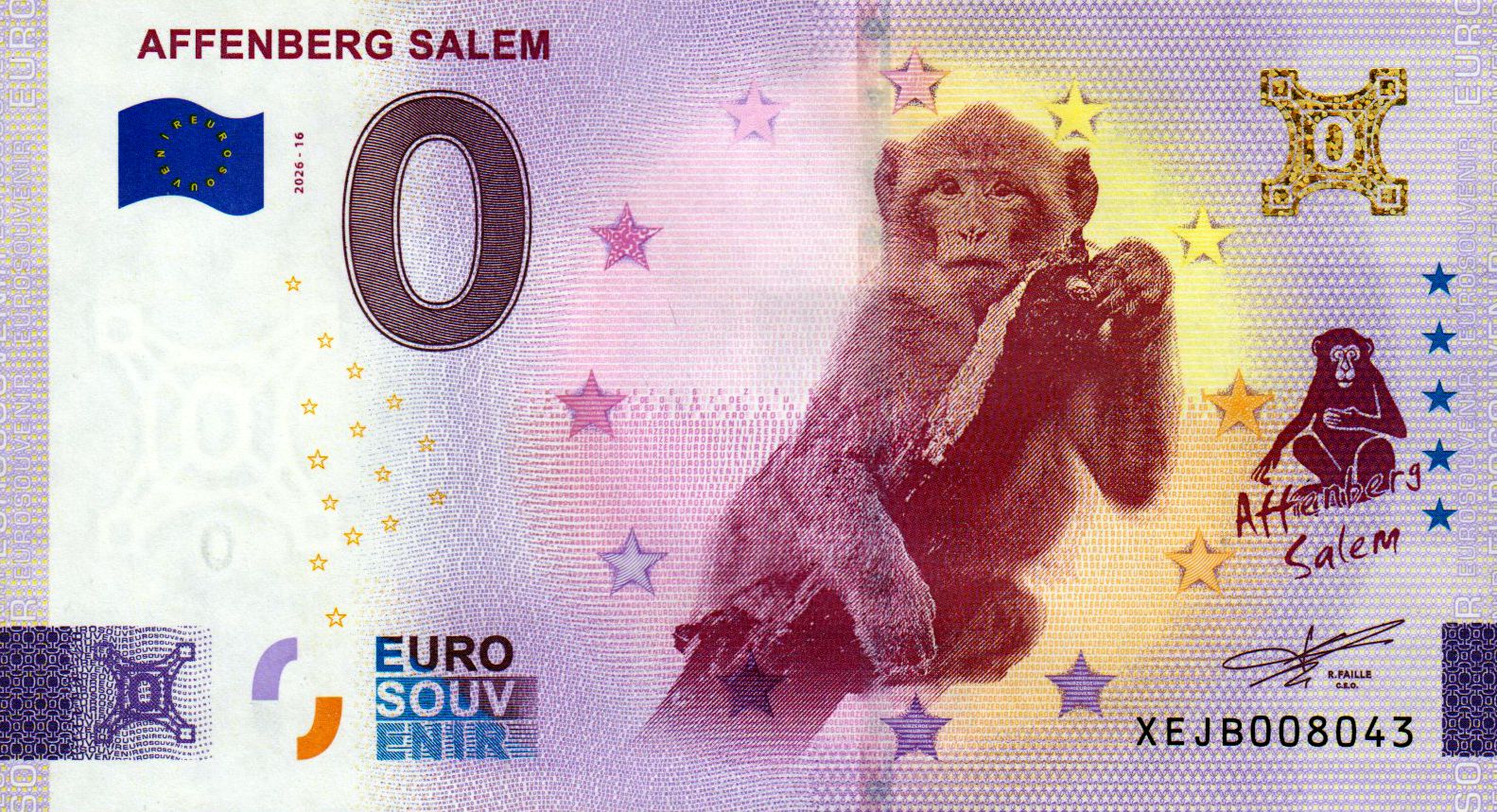 Affenberg Salem 2026-16 Gold