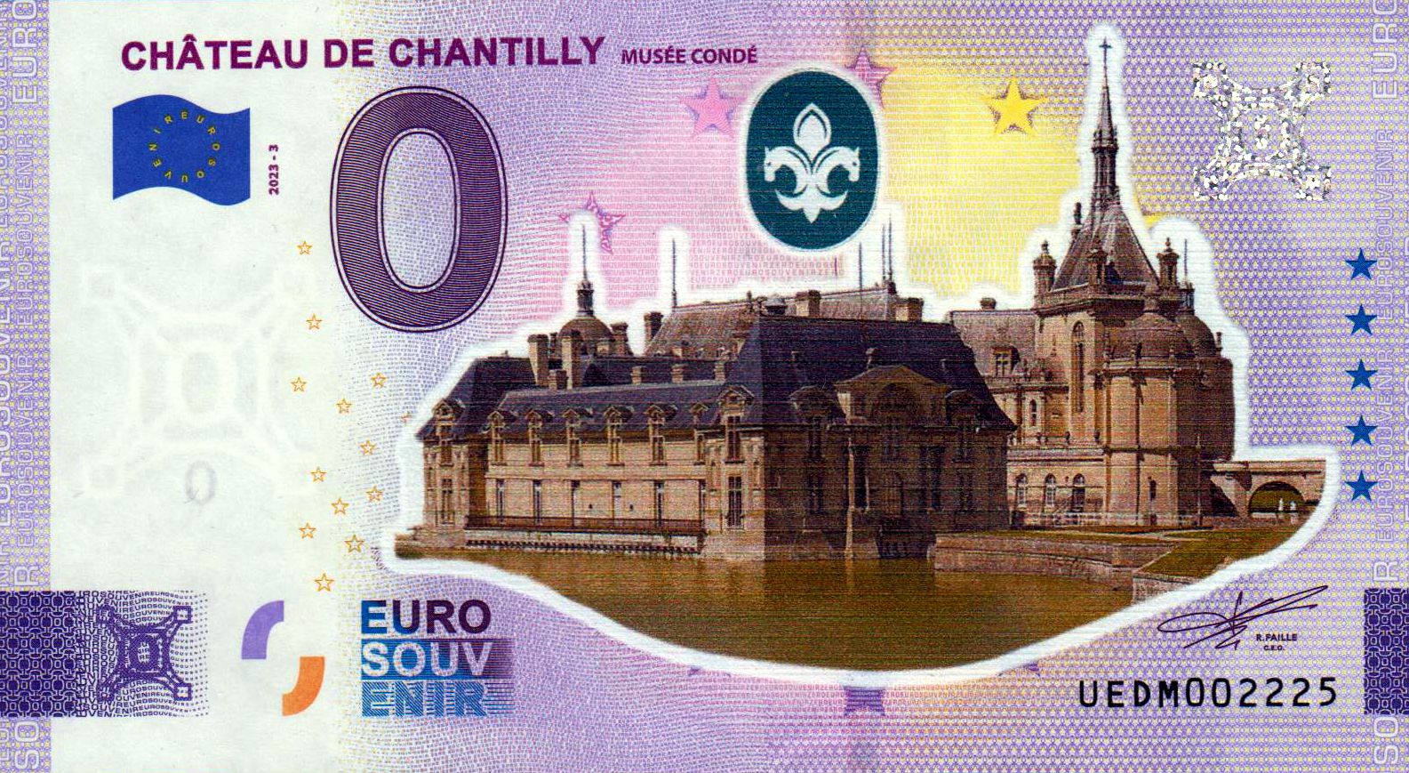 Chateau de Chantilly - Musee Conde 2023-3, coloriert