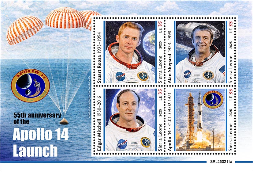 55 Jahre Start von Apollo 14 2025