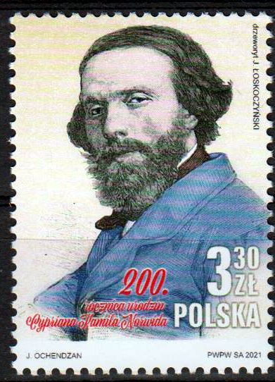 200. Geburtstag Cyprian Kamil Norwid, Dichter