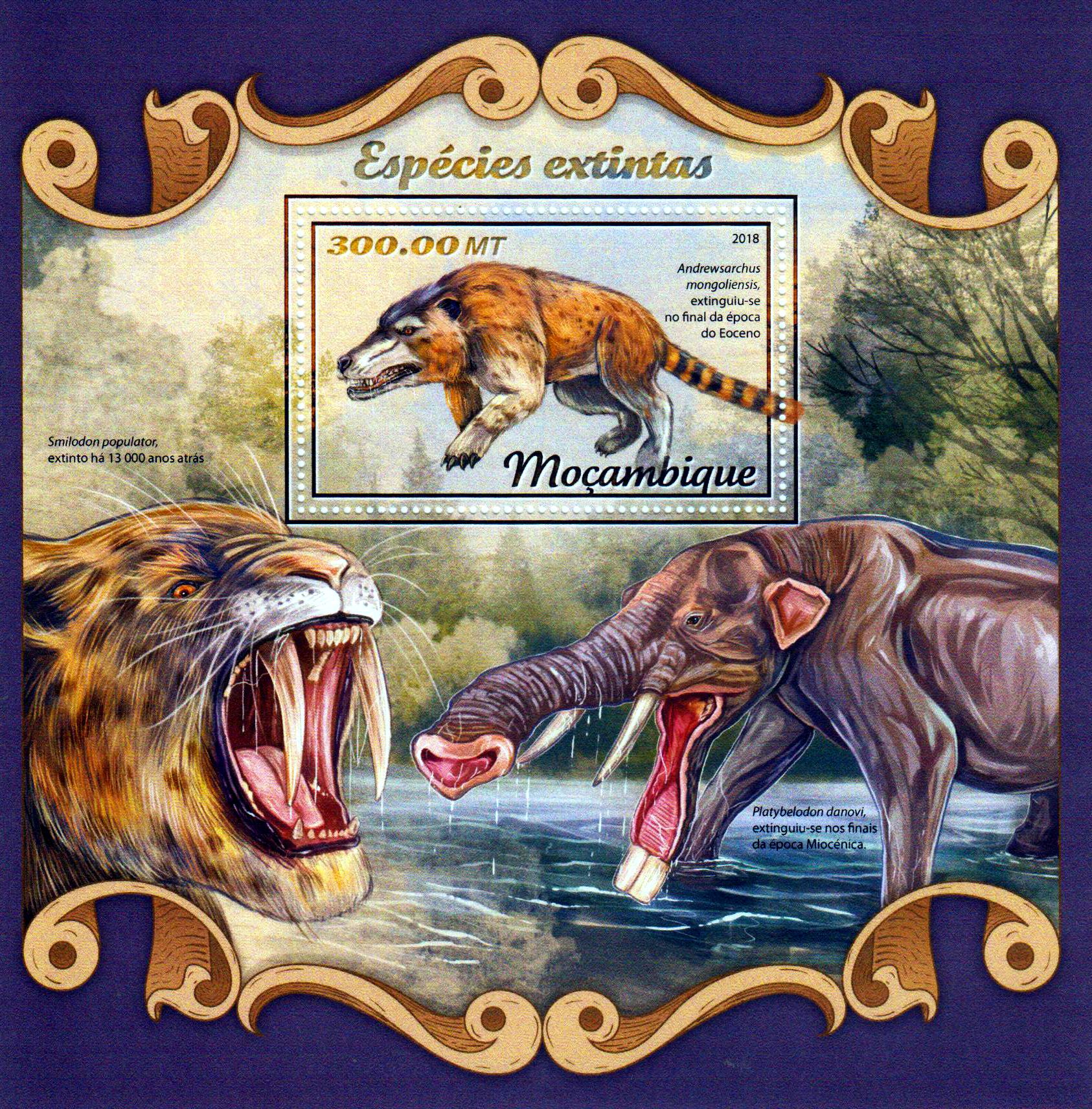 Block: Ausgestorbene Tiere, Andrewsarchus