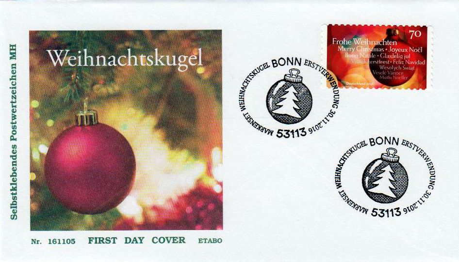 Weihnachtskugel 2016 sk