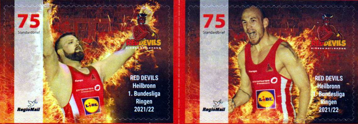 Red Devils 2021, Ringen, gestempelt