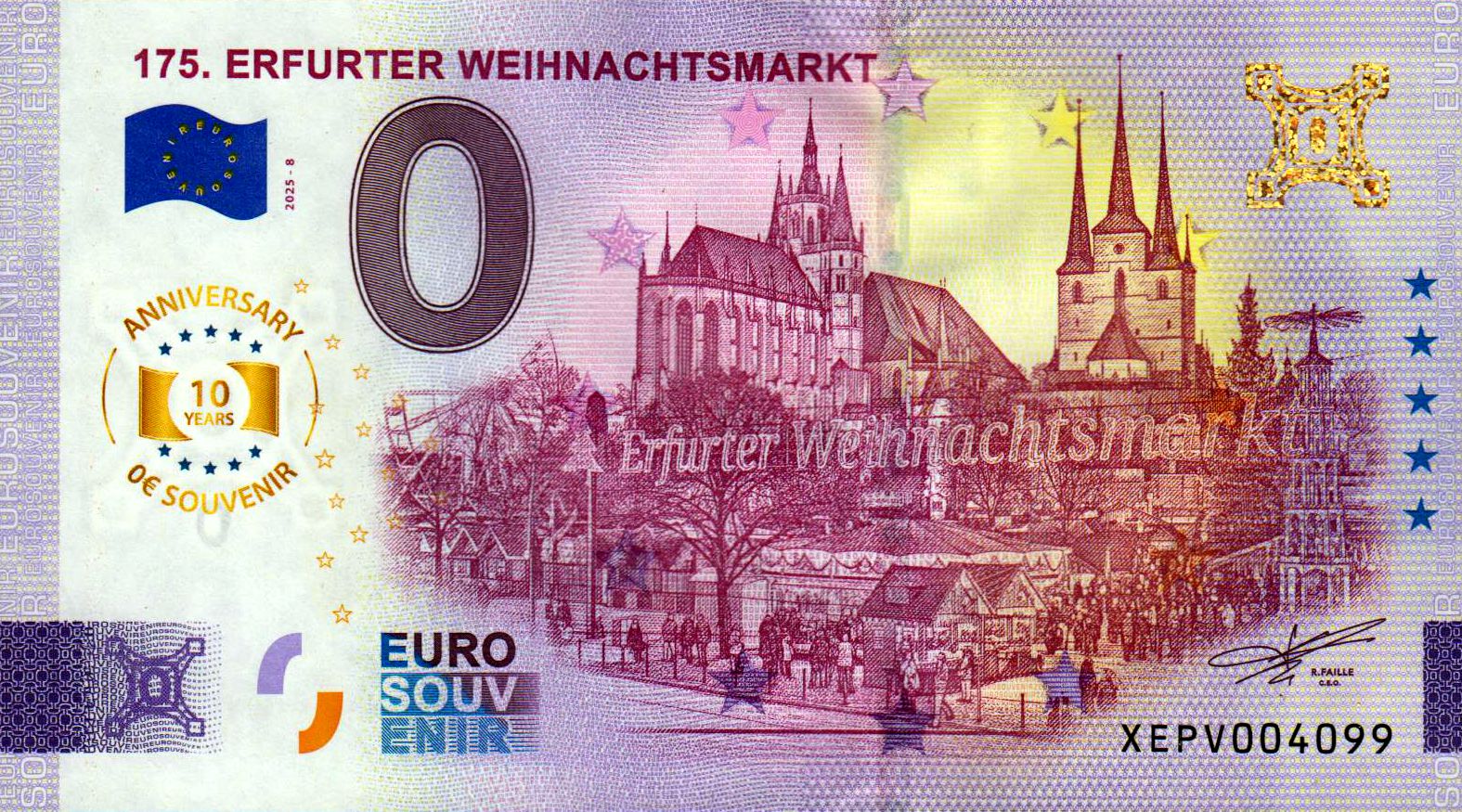 175. Erfurter Weihnachtsmarkt 2025-8 Anniversary