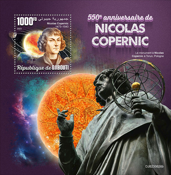 Block: 550 Jahre Nikolaus Kopernikus 2023