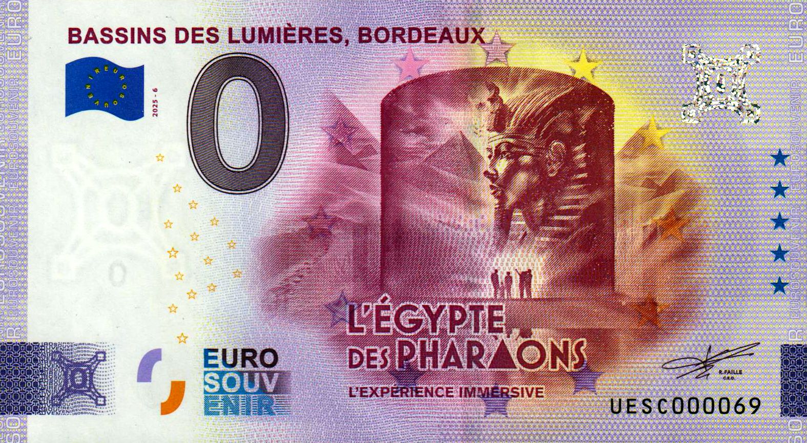 Bassins des Lumieres, Bordeaux -  L'Egypte des Pharons 2025-6