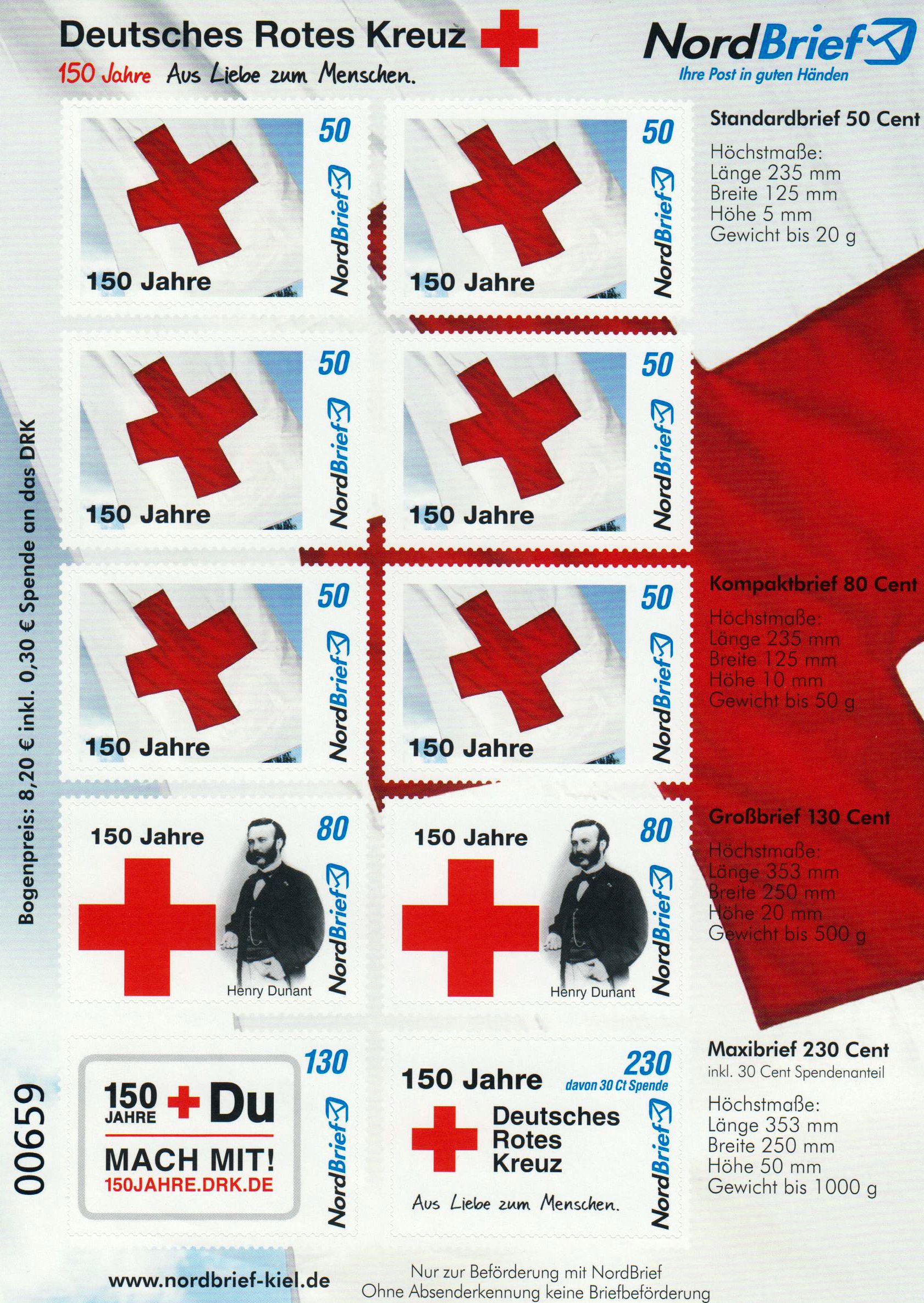 GA 150 Jahre Deutsches Rotes Kreuz 2013 sk