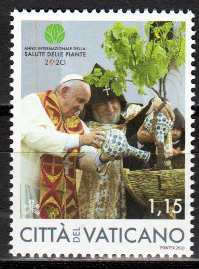 Intern. Jahr der Pflanzgesundheit, Papst