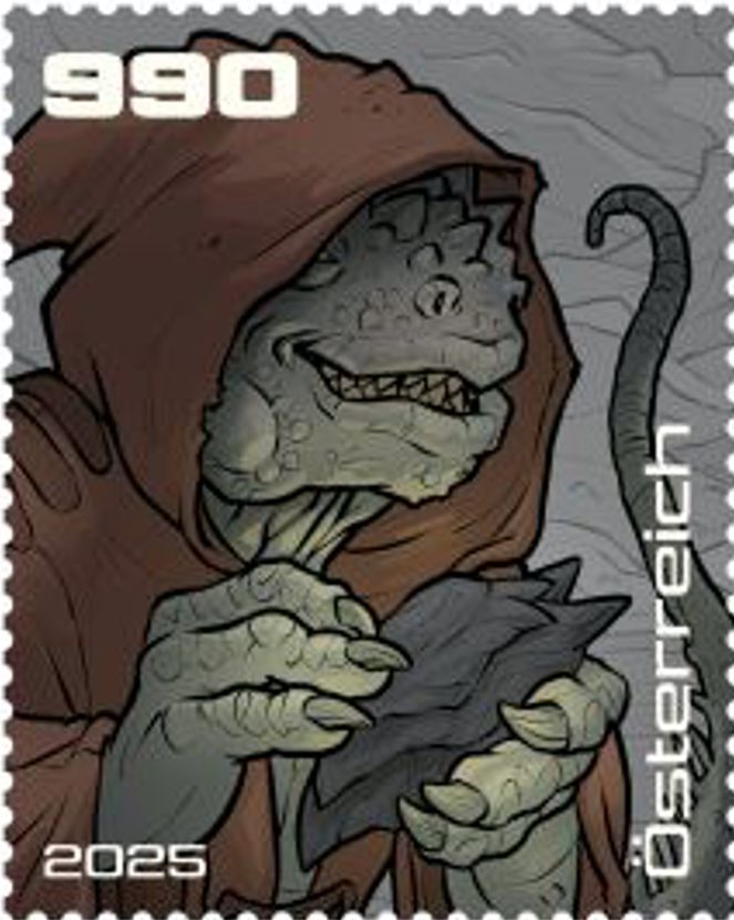 Block: Crypto Stamp "Raka" 2025, schwarz