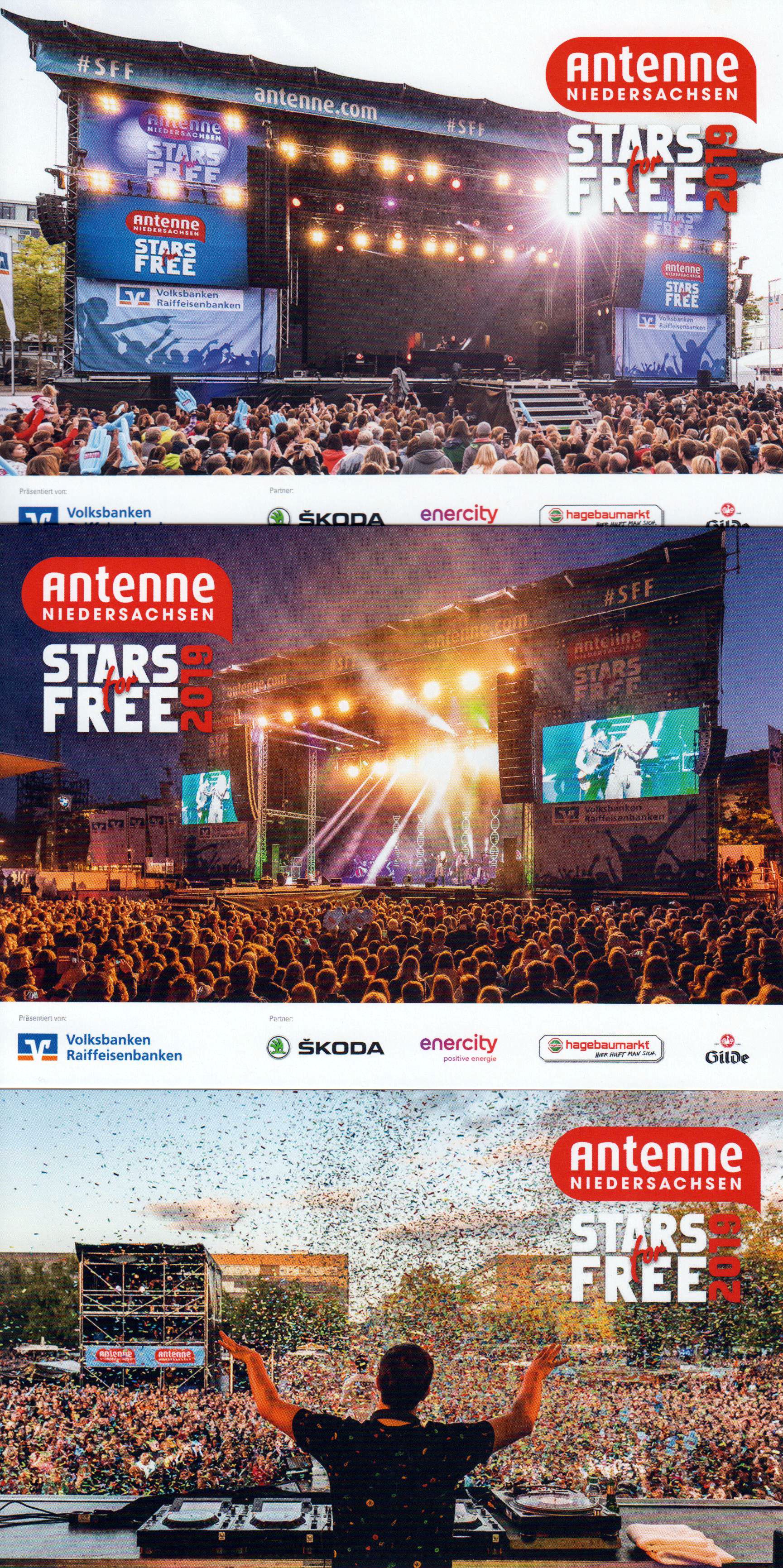 Stars for Free 2019