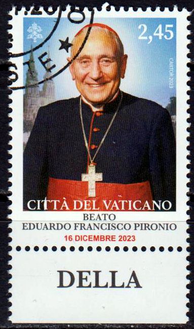 Seligsprechung von Eduardo Francico Pironio,gestempelt