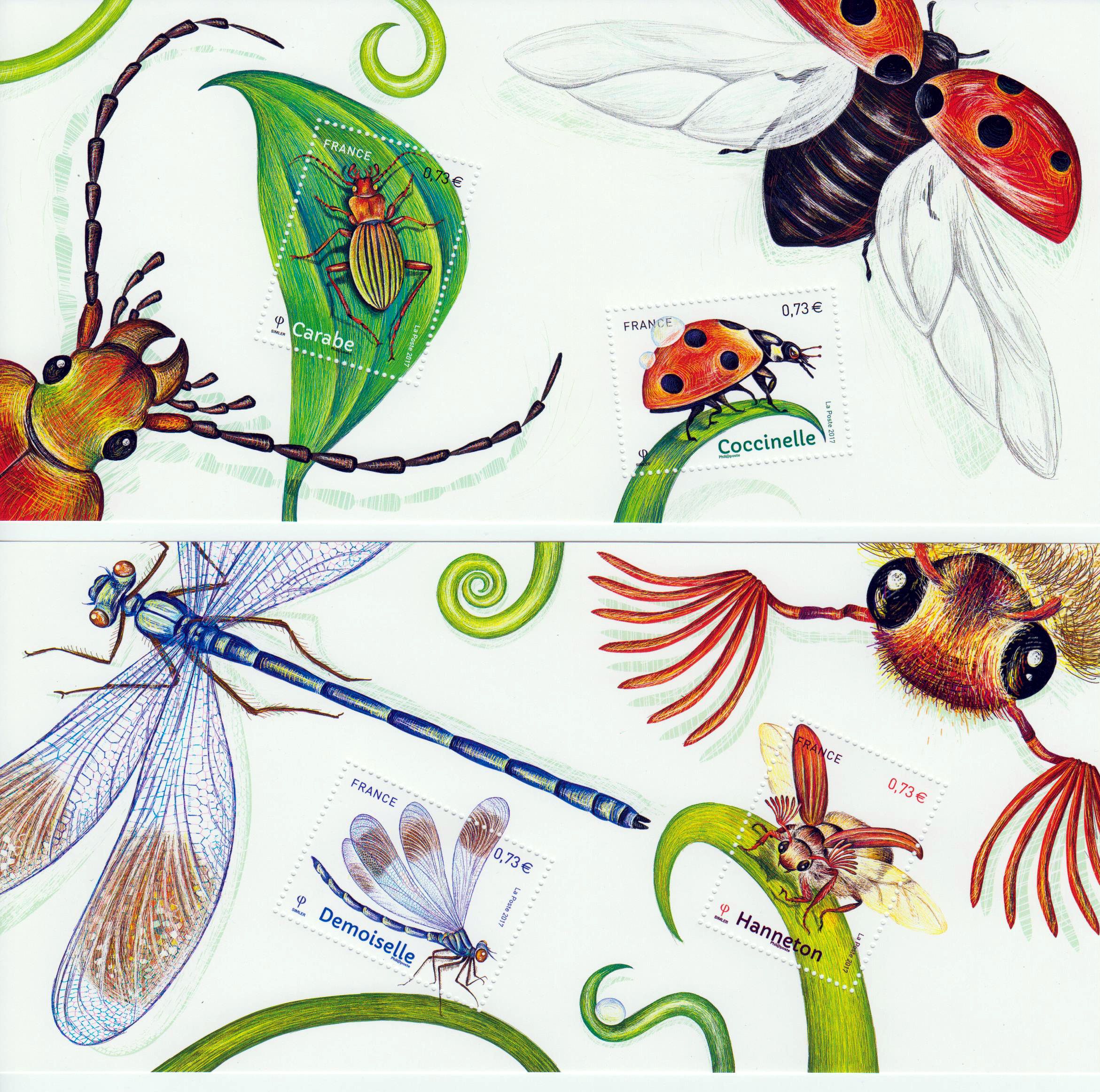Block: Insekten, Souvenir