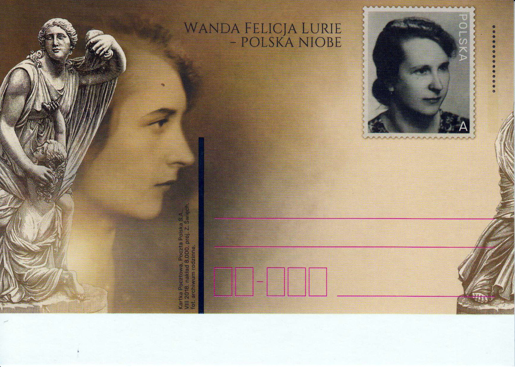 Wanda Felicja Lurie, polnische Niobe