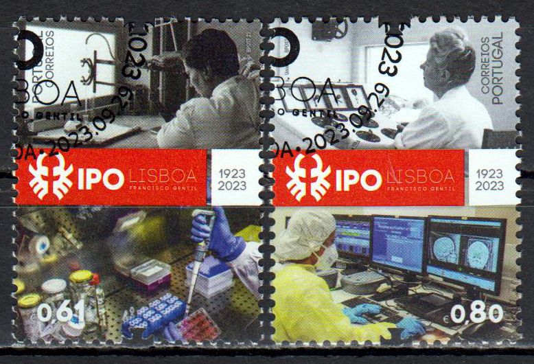 IPO 1923-2023, gestempelt