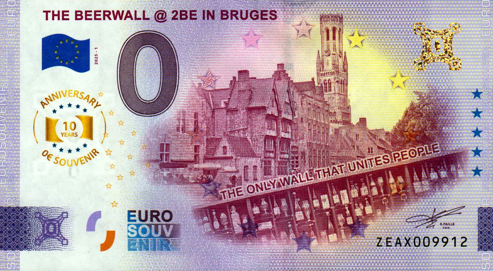 The Beerwall @ 2BE in Bruges 2025-1 Anniversary